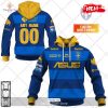 [NEW] Personalized Rugby Super League Home Jersey Warrington Design Hoodie Sweatshirt 3D