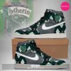 [TRENDING EDITION] Harry Potter Slytherin Grids Green Air Jordan High Top Sneakers