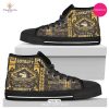 [TRENDING EDITION] Hufflepuff Harry Potter Air Jordan High Top Sneakers