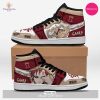 [TRENDING EDITION] Naruto Hatake Kakashi Thunder Jordan High Top Sneakers For Anime Fans