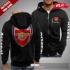Personalized FC Arsenal Football Club Ash Hoodie Sweatshirt 3D