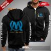 Personalized Olympique de Marseille Football Ash Hoodie Sweatshirt 3D