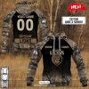 [NEW] Personalized AFL Carlton Blues Camouflage Hunting Design Hoodie Sweatshirt 3D