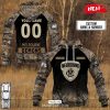 [NEW] Personalized AFL Hawthorn Hawks Camouflage Hunting Design Hoodie Sweatshirt 3D