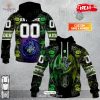 [NEW] Personalized NRL Brisbane Broncos Rose Luxury Dragon Hoodie Sweatshirt 3D