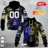 [NEW] Personalized NRL Newcastle Knights Rose Luxury Dragon Hoodie Sweatshirt 3D