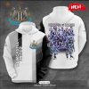 The Powerhouse LSU Tigers Baseball College World Gold Hoodie Sweatshirt 3D