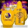 The Powerhouse LSU Tigers Baseball College World Purple Hoodie Sweatshirt 3D