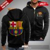 [NEW] Personalized FC Barcelona Premium Gray Hoodie Sweatshirt 3D