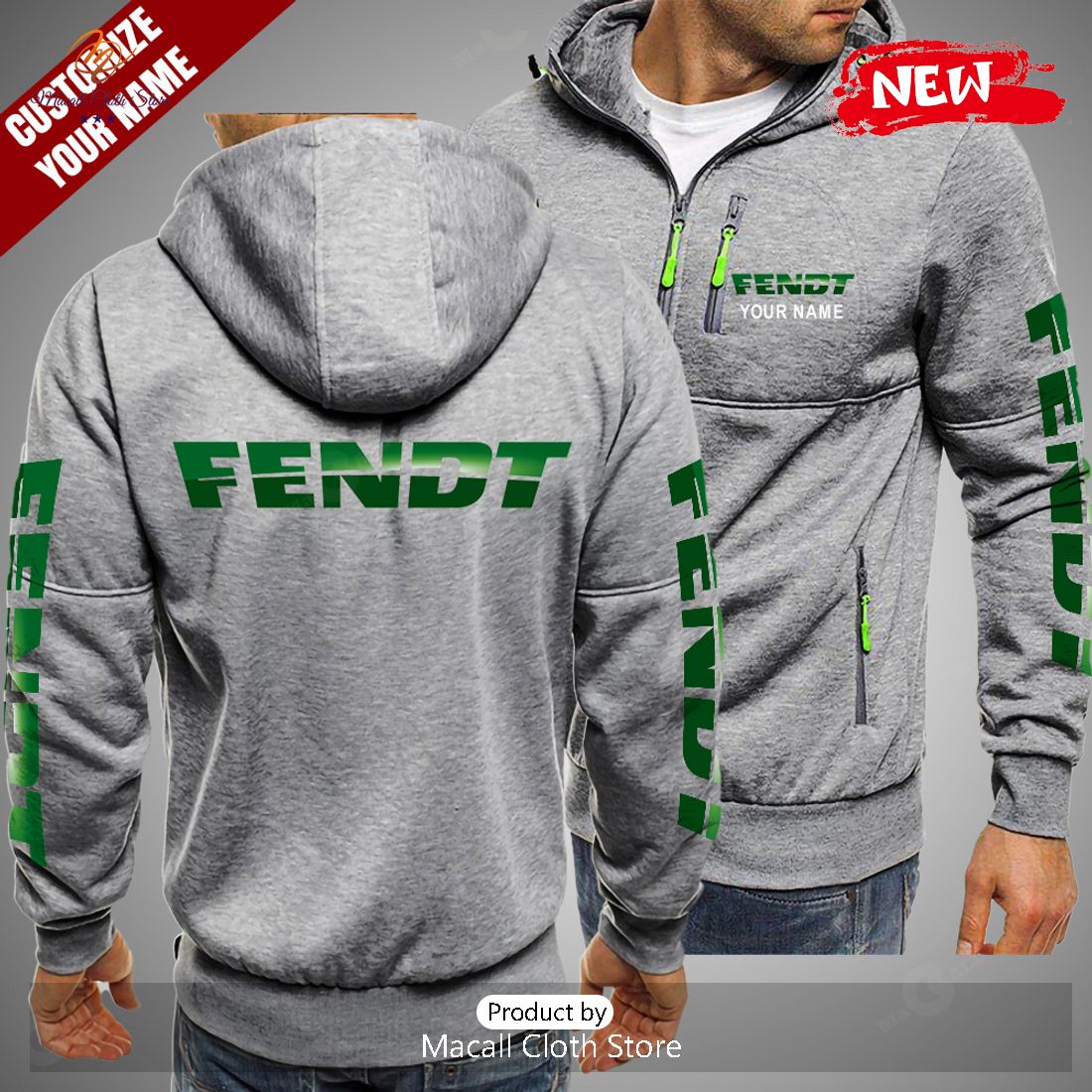 [NEW] Personalized Fendt Luxury Ash Hoodie Sweatshirt 3D