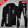 [NEW] Personalized Inter Milan Premium Gray Hoodie Sweatshirt 3D