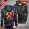 [NEW] Personalized West Ham United Premium Ash Hoodie Sweatshirt 3D