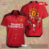 Manchester United For Sports Fans Premium Red Hawaiian Shirt