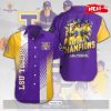 National Champions LSU Tigers Baseball Purple Gold Hawaiian Shirt
