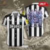 Newcastle United Champions League Thunder Ball Patterns Hawaiian Shirt