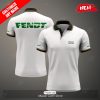 Personalized Fendt Premium Mix Black White Polo Shirt