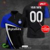 Personalized Inter Milan Luxury Navy Polo Shirt