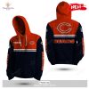 Carolina Panthers NFL 2Line Logo Patterns Hoodie Sweatshirt 3D