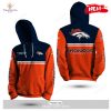 Detroit Lions NFL 2Line Logo Patterns Hoodie Sweatshirt 3D