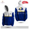 Los Angeles Chargers NFL 2Line Logo Patterns Hoodie Sweatshirt 3D