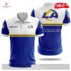 Los Angeles Chargers NFL 2Line Logo Patterns Polo Shirt
