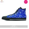 [TRENDING EDITION] Black Taco Pattern Print Men Women’s High Top Canvas Shoes