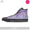 [TRENDING EDITION] Horse Rose Pattern Print Men Women’s High Top Canvas Shoes