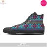 [TRENDING EDITION] Native American Navajo Indians Aztec Tribal Print High Top Canvas Shoes