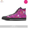 [TRENDING EDITION] Pink Cow Pattern Print Men Women’s High Top Canvas Shoes