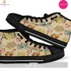 [TRENDING EDITION] Print Pattern Koala Men Women’s High Top Canvas Shoes