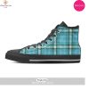 [TRENDING EDITION] Tartan Red Plaid Men’s High Top Canvas Shoes