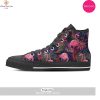 [TRENDING EDITION] Tartan Scottish Green Plaids Print Men High Top Canvas Shoes