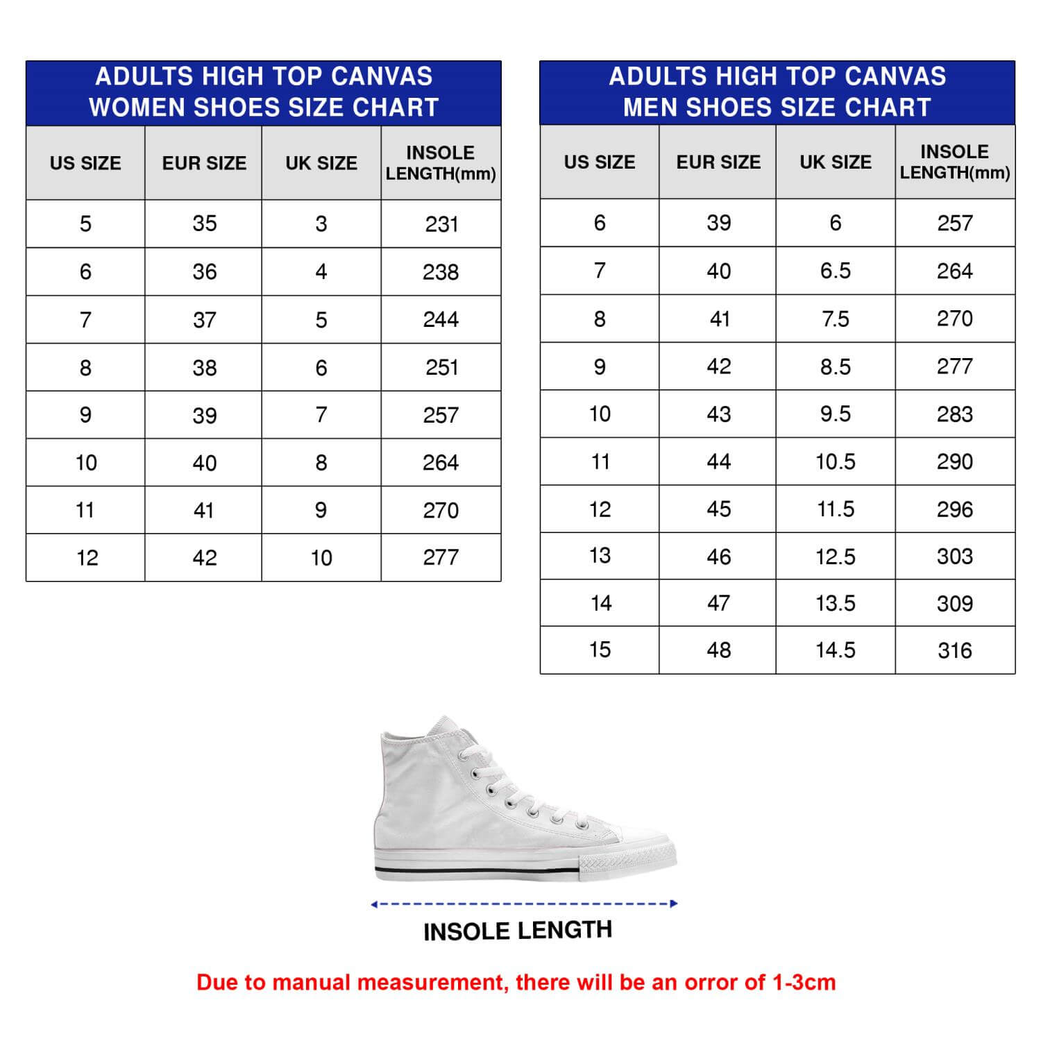 TRENDING Cute Halloween Print Pattern Black High Top Shoes