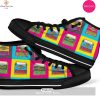 [TRENDING EDITION] Typewriter Print Pattern Men Women’s High Top Canvas Shoes