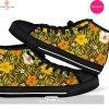 [TRENDING EDITION] Violin Pattern Print Men Women’s High Top Canvas Shoes