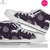 [TRENDING EDITION] Wiccan Witch Pagan Pattern Print Men Women’s High Top Canvas Shoes