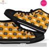 [TRENDING EDITION] Woof Woof Boston Terrier Pattern Print Men Women’s High Top Canvas Shoes