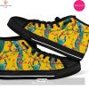 [TRENDING EDITION] Yorkshire Terrier Dog Puppy Pattern Print Men Women’s High Top Canvas Shoes