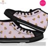 [TRENDING EDITION] Yorkshire Terrier Dog Puppy Print Pattern Men Women’s High Top Canvas Shoes