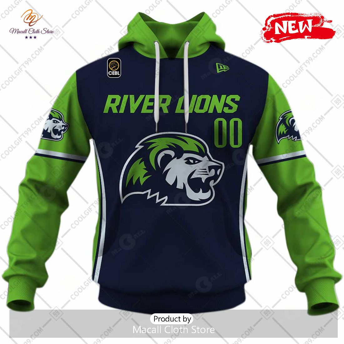 [NEW] Personalized CEBL Niagara River Home Jersey Style Hoodie Sweatshirt 3D