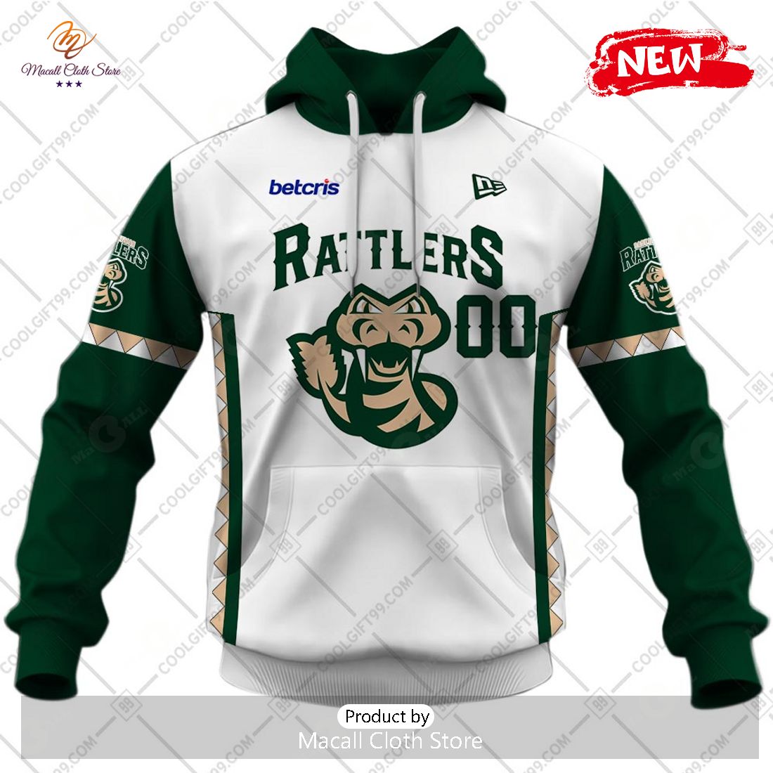 [NEW] Personalized CEBL Saskatchewan Rattlers Away Jersey Style Hoodie Sweatshirt 3D