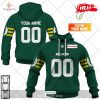 [NEW] Personalized CFL Edmonton Elks Mix Jersey Style Hoodie Sweatshirt 3D