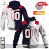[NEW] Personalized CFL Montreal Alouettes Home Jersey Style Hoodie Sweatshirt 3D