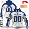[NEW] Personalized CFL Toronto Argonauts Mix Jersey Style Hoodie Sweatshirt 3D