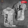 [NEW] PING x Masters Tournament Player Patterns Green Hawaiian Shirt
