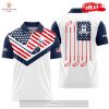 [NEW] Ryder Cup x PING 3D Apparels Golf Stars Patterns White Polo Shirt