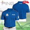 [NEW] Ryder Cup x PING 3D Apparels Premium Stars Patterns Polo Shirt