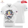 [NEW] Ryder Cup x PING 3D Apparels Stars Lines White Polo Shirt