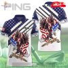 [NEW] Ryder Cup x PING Flags Stars 3D Apparels White Polo Shirt