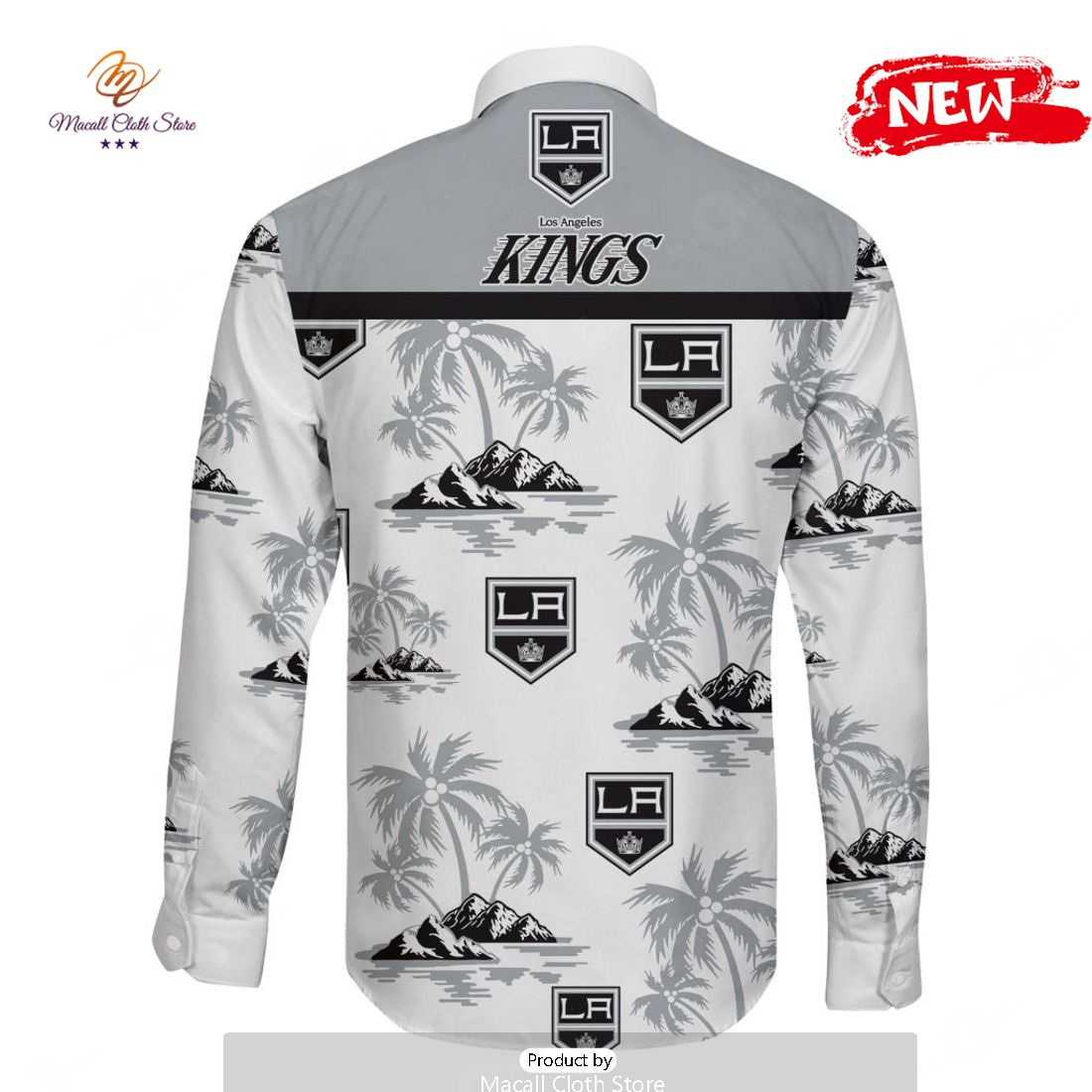 NHL Los Angeles Kings Design Logo 3 Hawaiian Shirt For Men And Women -  Freedomdesign